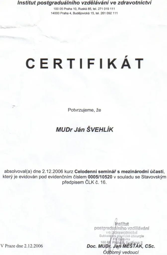 2006 Praha seminár